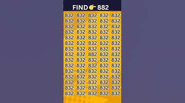 Find the ODD Number - 882 | Numbers and Letters Edition | Fun Quiz #quiz #challenge