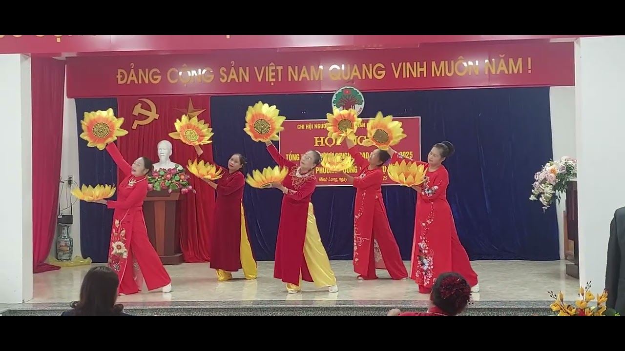 Múa Bài ca người cao tuổi - Hội người cao tuổi TDP Minh Long