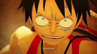 Luffy defeating Crocodile One Piece: Pirate Warriors 4 clip!