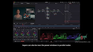 Davinci workflow showcase: nodetree with scene referred workflow