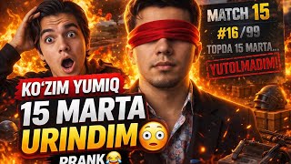 Kuzimni Yumib Uynab Prank Qildimjanjal Buladimi