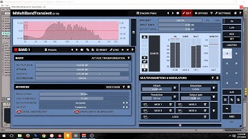 Music Plugin Reviews and Guide ~ MeldaProduction Plugins ~ MMultiBandTransient