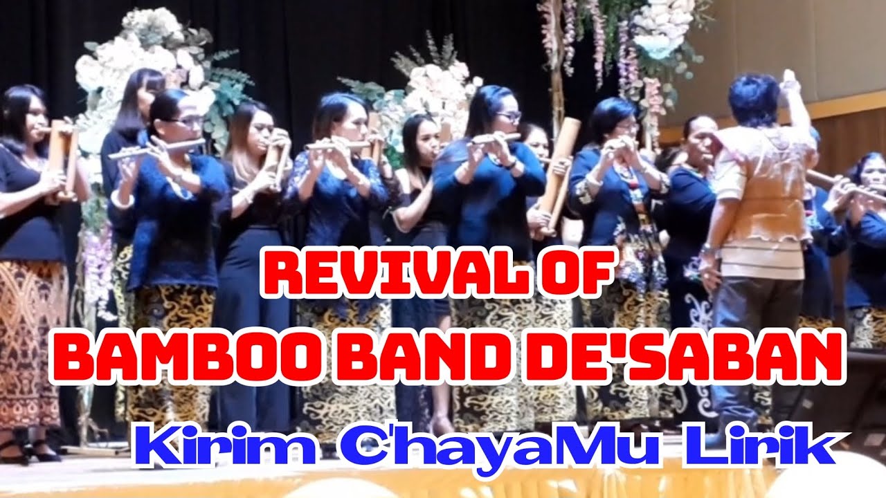 Bamboo Band De'Saban playing the song Kirim C'hayaMu (Send The Light