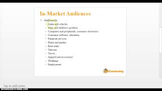 How To Setup Adwords In-Market Audiences
