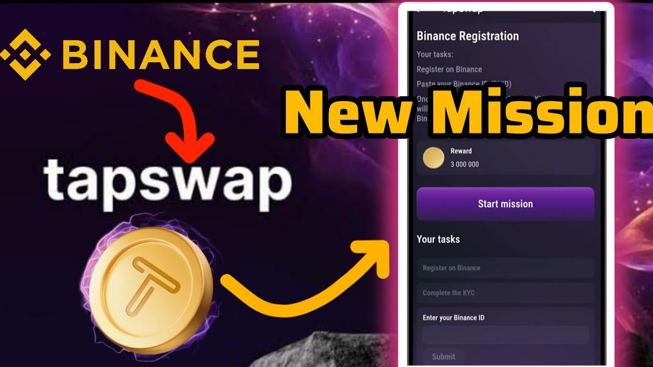 TapSwap Binance Registration Complete Video.All Steps Clear .