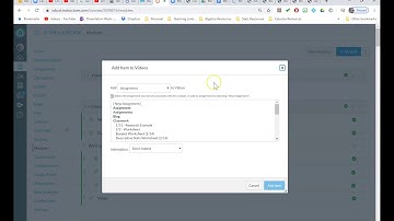 Online Basics: Adding a Video to Canvas Module