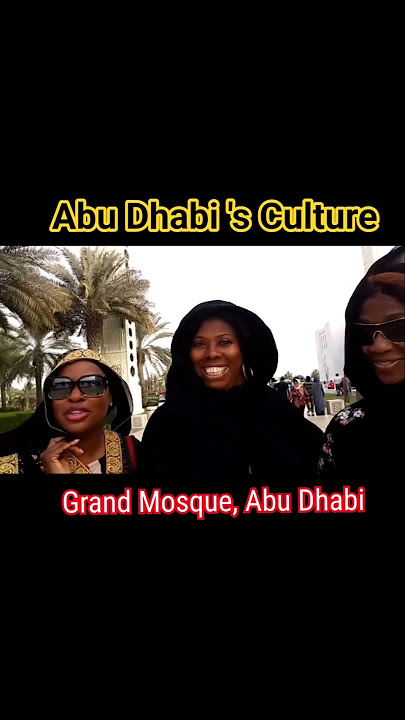 ABU DHABI 'S Culture #youtubehighfive #grandmosqueabudhabi #abudhabi
