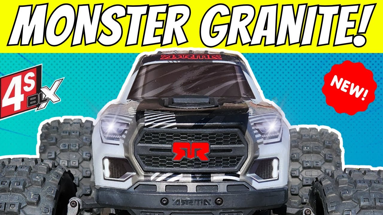 I Built The World's Most Upgraded Arrma Granite V4 223s!