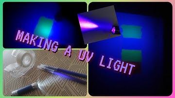 Free UV from a lamp !! (making a UV light)