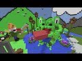 Minecraft Xbox - Hunger Games In The Magic Garden - Round 3