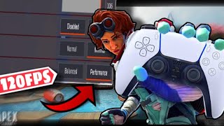 What 120FPS TURNS You Into ON CONSOLE + Controller Settings (Apex Legends)