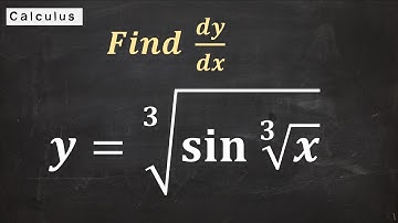 Differentiation Using The Chain Rule Multiple Times