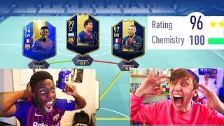 FIFA 20 FUT DRAFT CHALLENGE!! - 196 RATED WORLD RECORD DRAFT!!