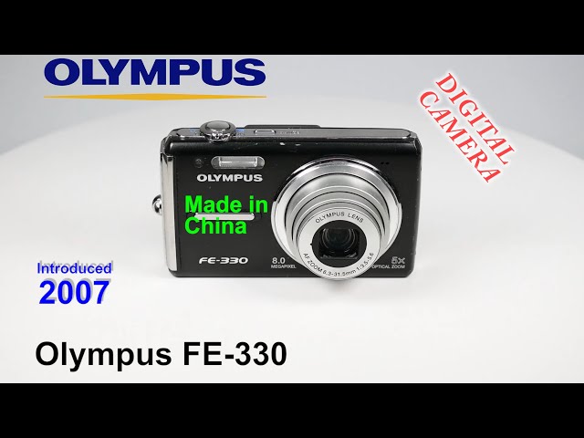 2007 Olympus FE 330 - Digital Camera - YouTube