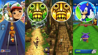 Subway Surfers 🆚 Temple Run 2 🆚 Temple Run 🆚 Sonic Dash screenshot 5