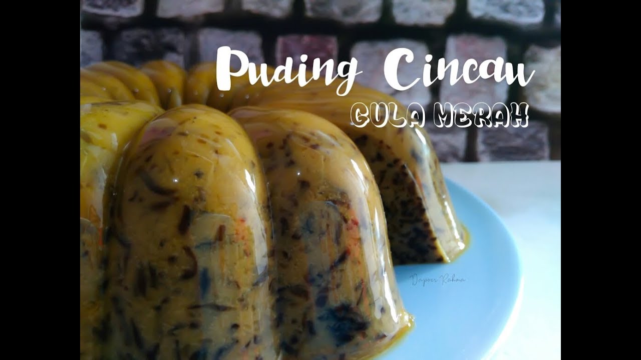 Resep Membuat Puding Cincau Gula Merah - YouTube