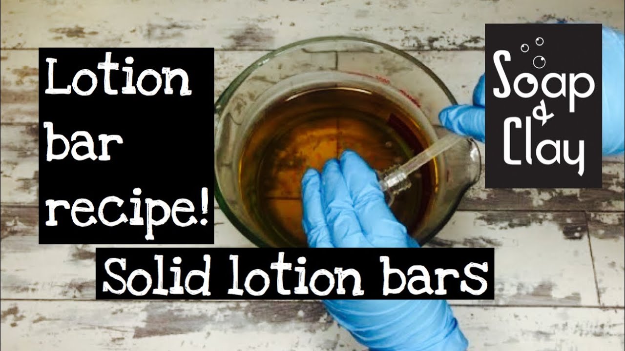 Solid lotion + recipe! Magic Lotion Bar Day 127/365 YouTube