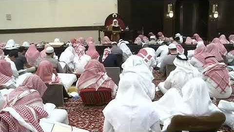 بكاء الشيخ أحمد الونيس لحديث الإفك ، بصوت القارئ : راشد الحليبة