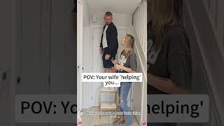 When you baask your wife for “help”😂😂😂#funny#prank#couple#foryou#viral