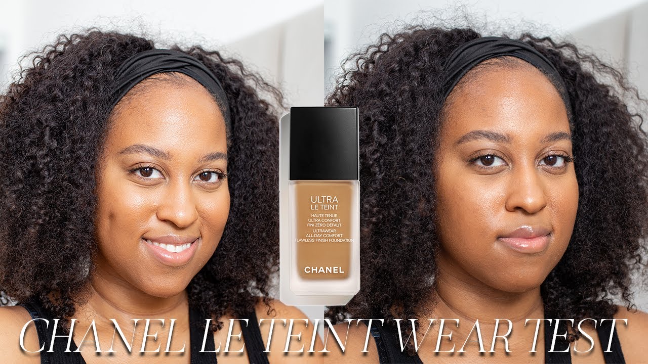 WEAR TEST: Chanel Ultra Le Teint Foundation, Medium-Deep Combo Oily Skin