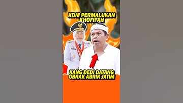 KHOFIFAH KALAH CEPAT!! KANG DEDI MULYADI DATANG KE JAWA TIMUR #kangdedimulyadi #khofifah #gubernur