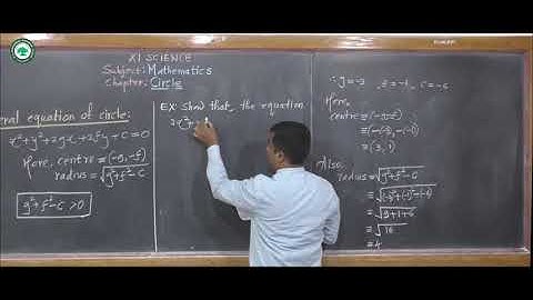 XI.SCI. (Math) || Topic: Circle || By Rajale J.S.