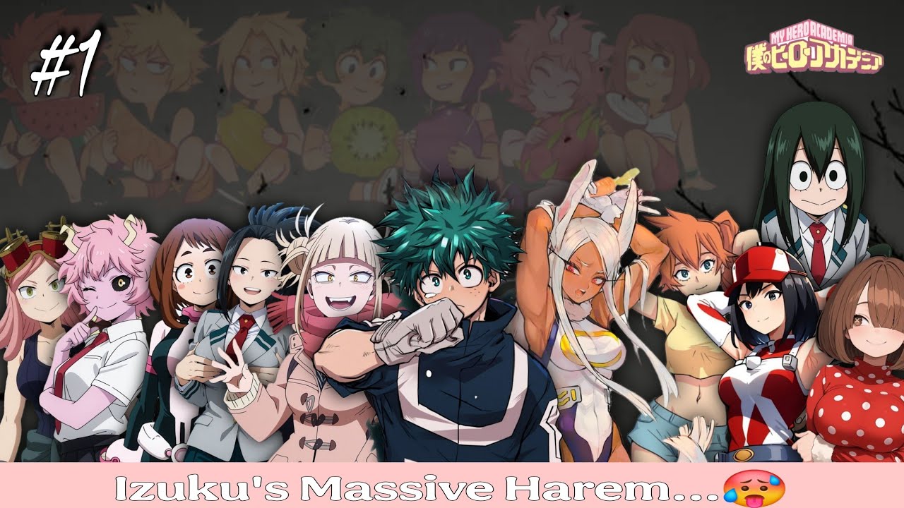 Izuku's Massive Harem | Pt~1 | Izuku X Rumi X Harem | Deku Texting Story