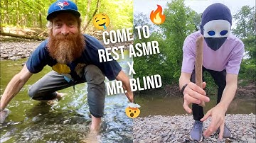 FAST AND AGGRESSIVE LOFI ASMR IN THE WOODS🌲🌳 (Mr. Blind ASMR X @ComeToRestASMR )