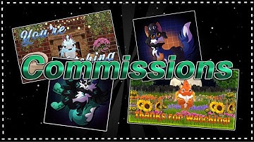 Commissions Are Open! II Intros, Outros & Art 