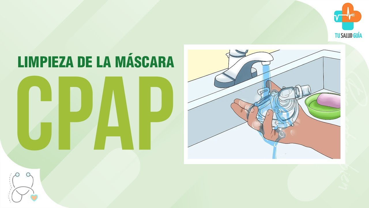 Limpieza de la máscara CPAP