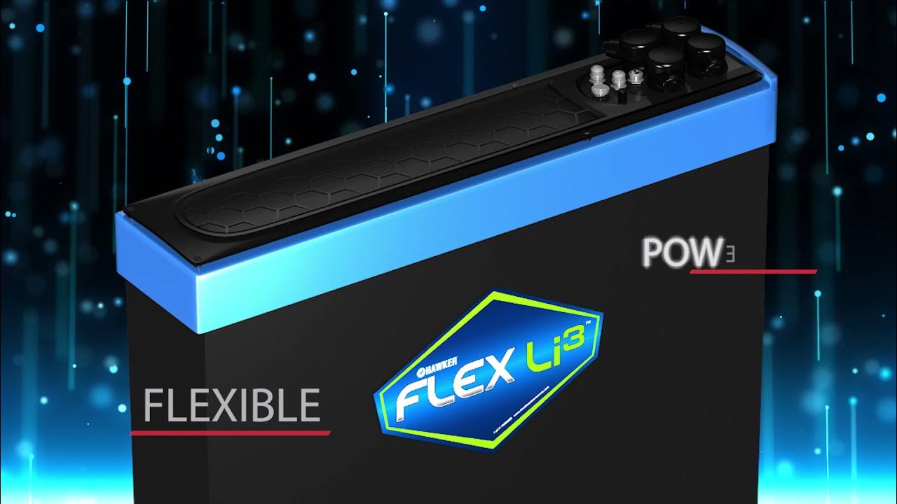 HAWKER FLEX® Li3 LithiumIon Battery Hawker Powersource, Inc. YouTube