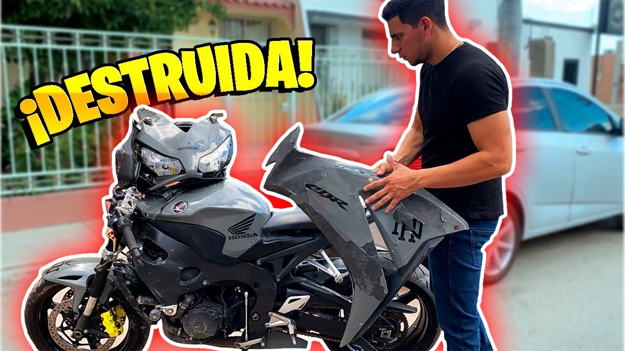 YA NO SIRVE LA MOTO EN LA QUE ME ACCIDENTE|| JUANITO MARTINEZ