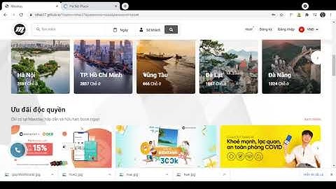 Maxstay - Website đặt phòng, tìm kiếm địa điểm du lịch - Sản phẩm giải nhất demo C4E