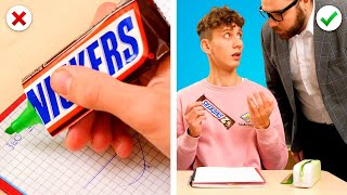 8 FUNNIEST DIY PRANKS || Pranks on Friends & Funny Situations by Hungry Panda