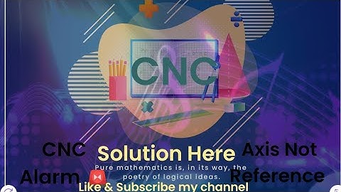 CNC Per Ase Ata hai Alarm ! Need Zero Return ! How We Solve this Alarm #shortsvideo #subscribe