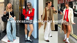 Recreating Pinterest Outfits Spring 2024