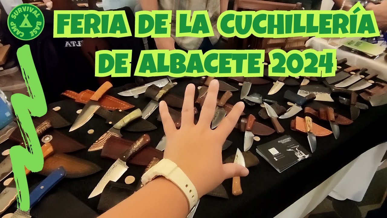 🇪🇸🔪𝐅𝐄𝐑𝐈𝐀 𝐃𝐄 𝐋𝐀 𝐂𝐔𝐂𝐇𝐈𝐋𝐋𝐄𝐑𝐈𝐀 𝐃𝐄 𝐀𝐋𝐁𝐀𝐂𝐄𝐓𝐄 𝟐𝟎𝟐𝟒 🔪🇪🇸 ¡Descubre los mejores cuchillos artesanales! #aprecu