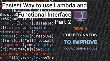 Java 8 | Relation between Functional Interface and Lambda Expression Part 2