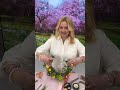 Pojechałam do telewizji z moimi wiankami 💐 #diy #ivoadventures #flowers #decor #diycrafts #wianek