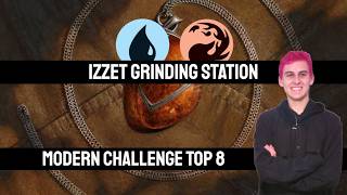 Modern Challenge Top 8 With Izzet Emry Grinding Station!