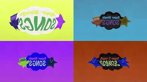 Super Simple Songs Old Intro Logo Effects Sponsored Preview 2 Mokou Deepfake Effects Combined