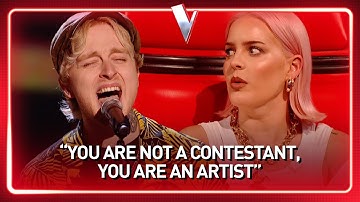 How this UNIQUE SINGER goes from 1 chair turn to WINNING The Voice | Journey #122
