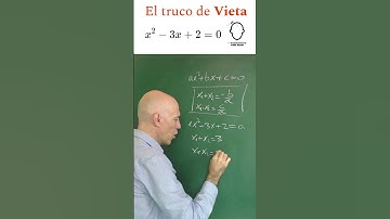 Ecuaciones de segundo grado. TRUCO DE VIETA🪄