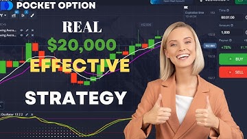 Real Profit $20,000 With Effective Pocket Option Strategy