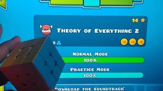 I Beat Toe 2 While Solving A Rubiks Cube