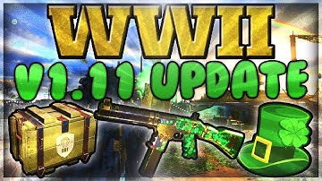 CoD WW2: Update 1.11 - Shamrock & Awe, Huge Supply Drop Changes, Shipment 1944, More!