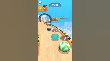 Sky Rolling Ball 3D | All Levels Gameplay (iOS, Android) | #Shorts