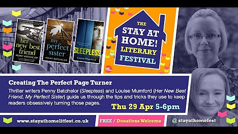 Creating the perfect page turner - Penny Batchelor...