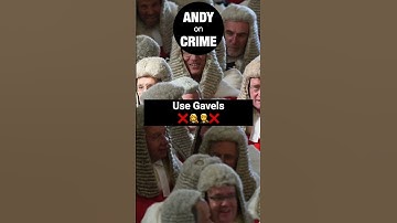 Judges DO NOT use GAVELS ❌👩‍⚖️🧑‍⚖️❌ in England and Wales!