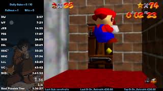Daily 10 Hour Grind 120 Star Speedruns (PB 14152)